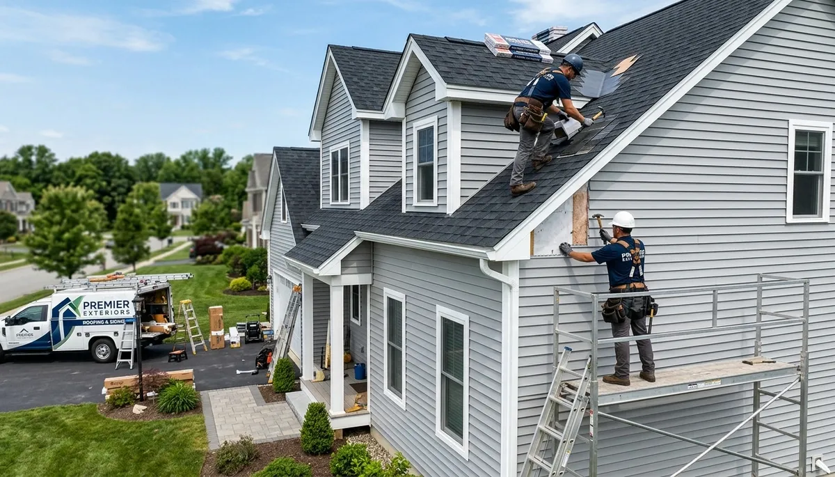 Professional vinyl siding installation on Orlando FL home exterior by Next Level Exteriors