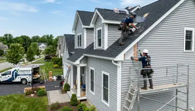 Professional vinyl siding installation on Orlando FL home exterior by Next Level Exteriors