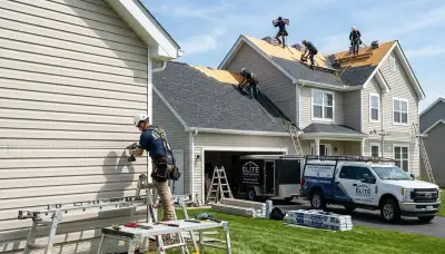 Vinyl siding and roof replacement in Orlando FL by Next Level Exteriors experts