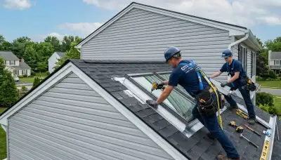 Vinyl siding and skylight installation by Next Level Exteriors in Orlando, FL