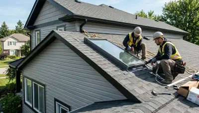 Professional skylight installation on vinyl siding home in Orlando, FL by Next Level Exteriors
