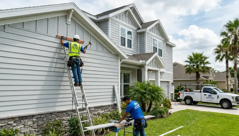 Professional vinyl siding installation by experts in Orlando, FL homes