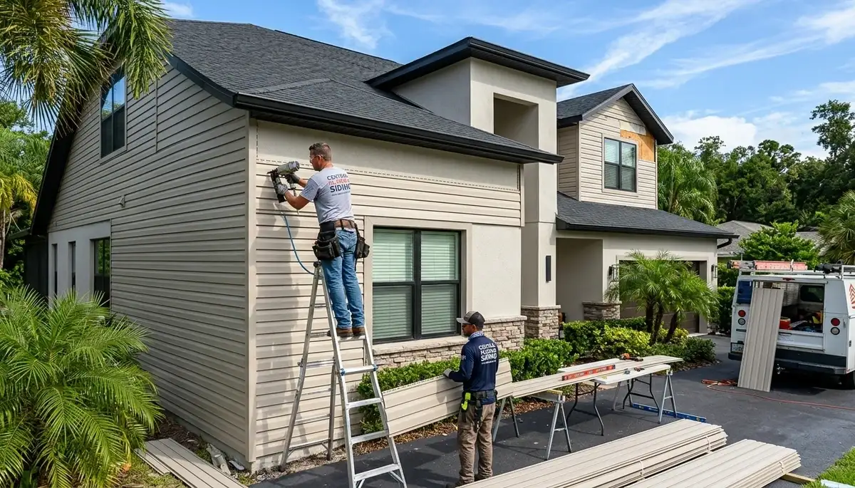 Professional vinyl siding installation for homes in Orlando, FL by local exterior specialists